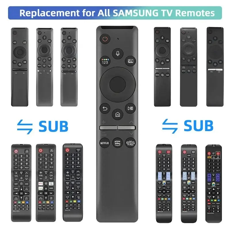 BN59-01330A BN59-01329A Replacement Voice Remote Control for Samsung TV LED QLED UHD SUHD HDR LCD HDTV 4K 8K 3D Curved Smart TVs Qme