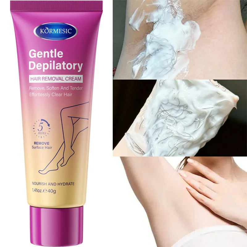 Permanent Hair Removal Cream Hair Growth Inhibitor Face Arm Armpit Leg Intimate Areas Painless Depilatory For Men Women Care Qme