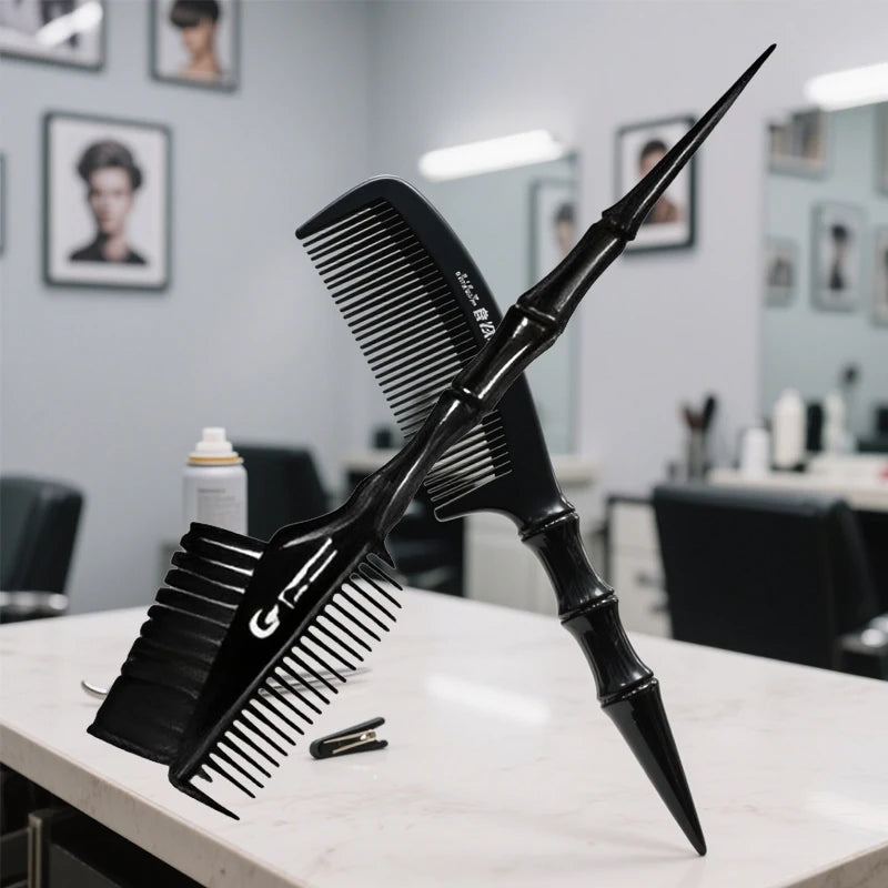 DIY Styling Barber Hairdressing Hair Dye Coloring Comb Salon Tinting Qme