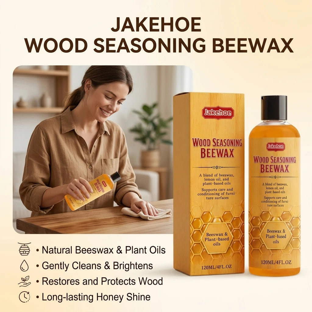 Wood Polishing Beewax Repair Scratches Remove Dullness Restores Shine Hydrate Dry Wooden Surfaces Multi-purpose Wood Conditioner Qme