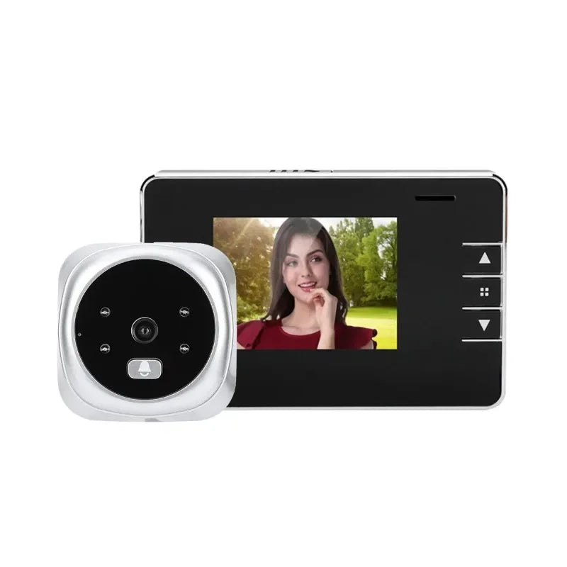 2.8 inch Video peephole Digital Door Camera Doorbell 120 Degree Angle Peephole Viewer video Eye Door Doorbell Outdoor Door Bell Qme