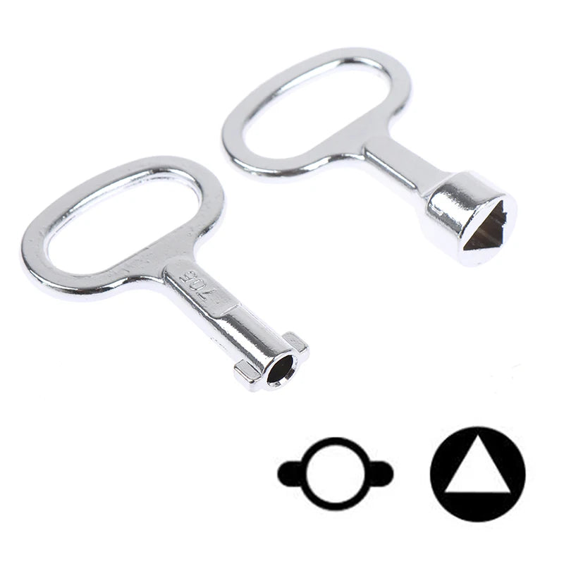 Panel Lock Key Universal Wrench Triangle Socket Electrical Cupboard Qme