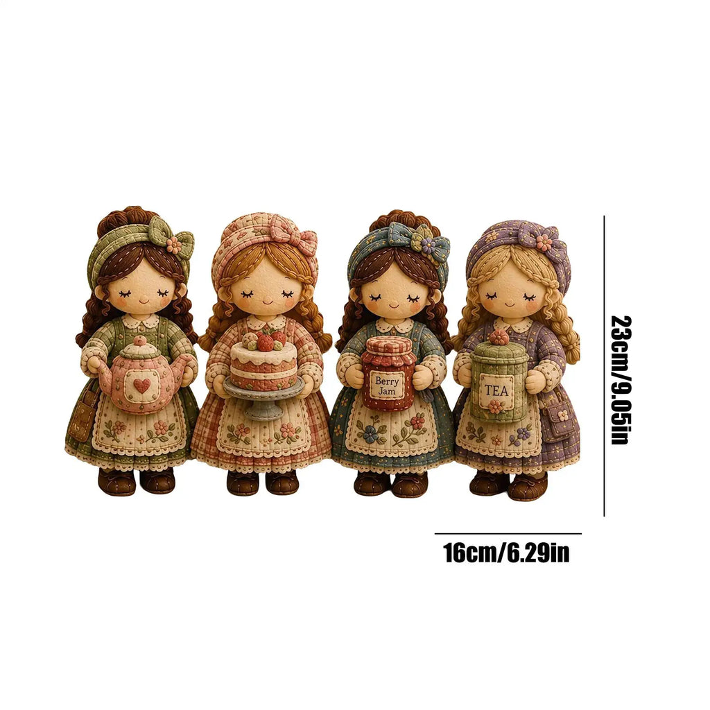 Sewing Doll Handmade Room Decor Crafting Cute Making Women Girls Qme