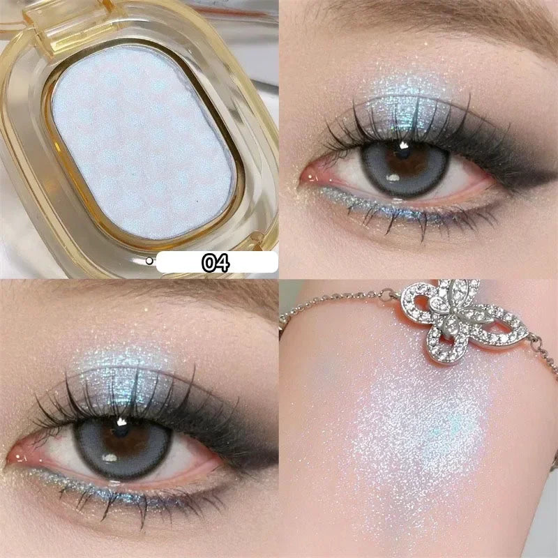 High Light Eyeshadow Makeup Palette Chameleon Gradient Color Gliter for Eyes Brighten Face Shimmer Eyeshadow Makeup Pigments Qme style2-04