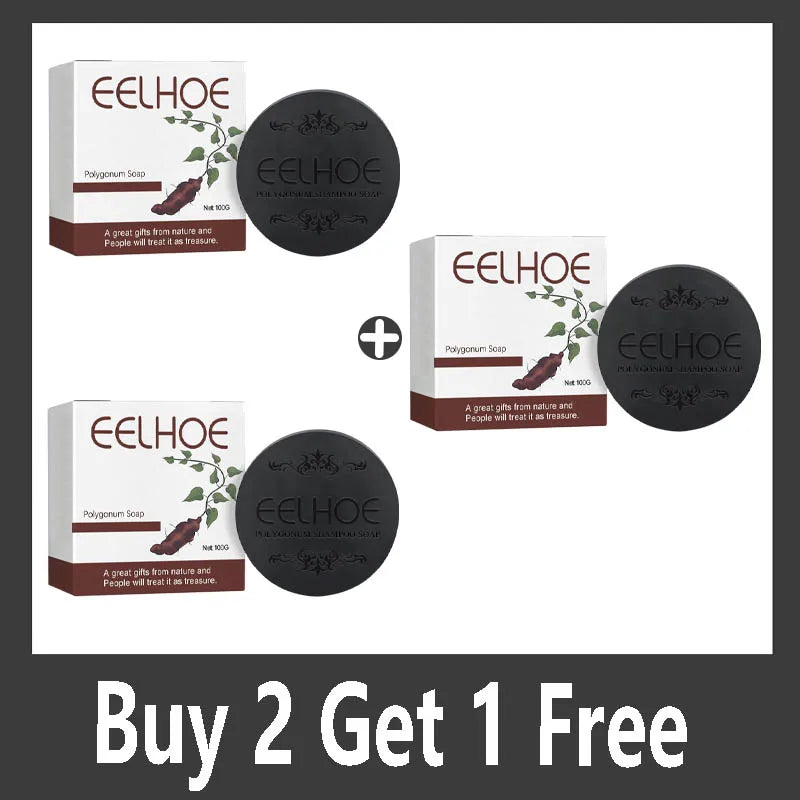 Polygonum multiflorum Thunb Super Soap Shampoo Cold Process Soap Shampoo Bar Pure Plant Shampoo Hair Treatment Qme Buy 2 Get 1 Free