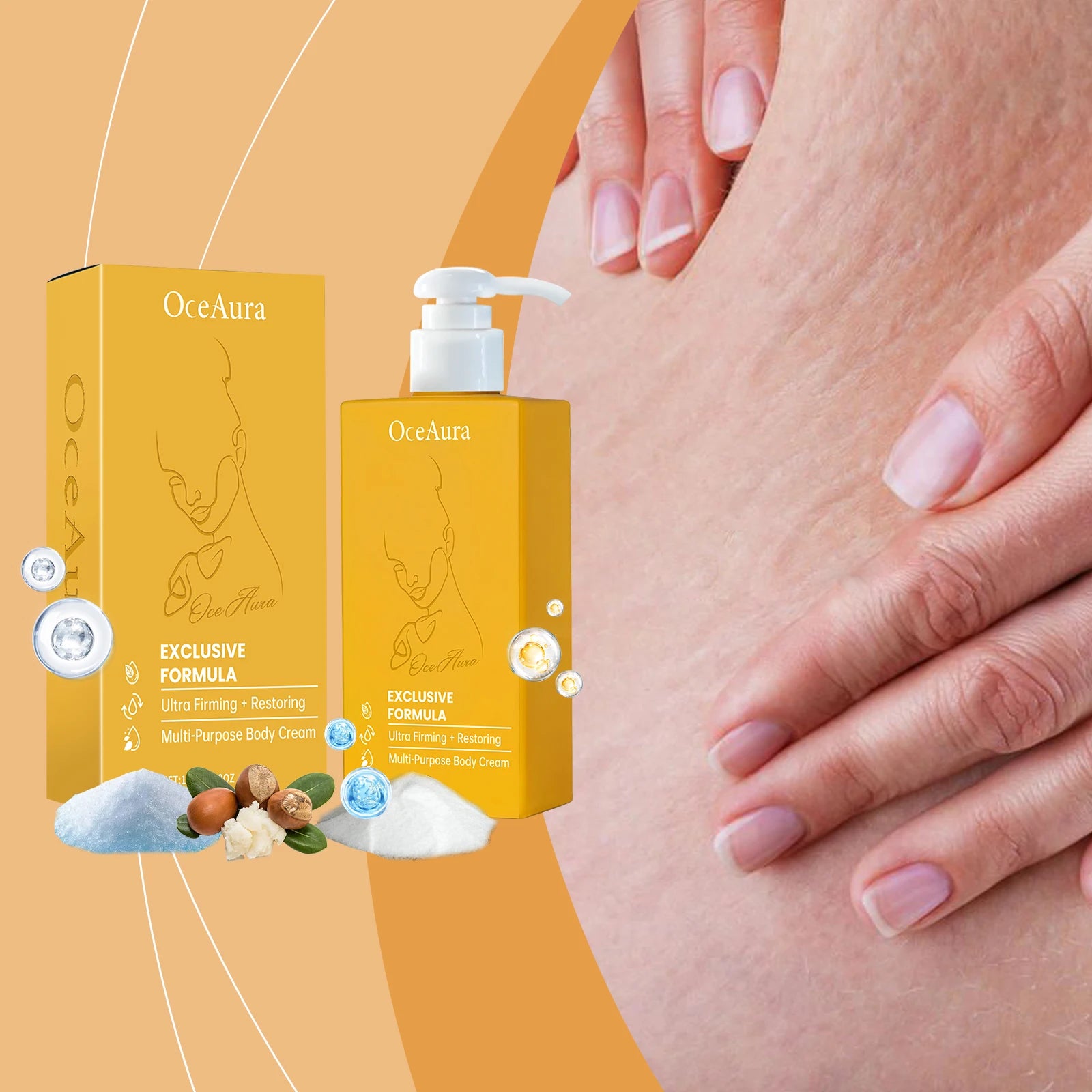 Collagen Body Lotion Women Skin Firming Cream Improve Dryness Qme