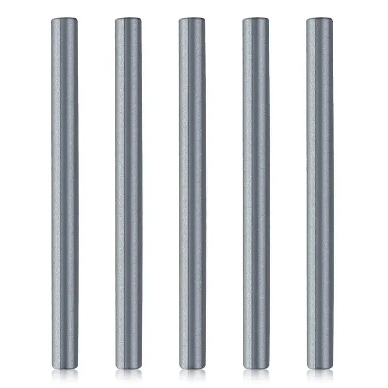 DIY Melt Glue Sealing Wax Stick Gun Custom Stamp Wedding Party Invitation Fashion Gift Decoration Sealing Wax Seals Seal Arts Qme 5pcs silver