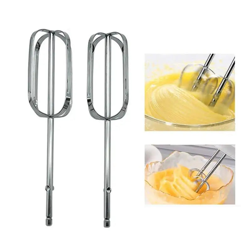 1/2Pcs Hand Mixer Beaters Attachments For Universal Stainless Steel Electric Hand Mixer Whisk Replacement. Qme
