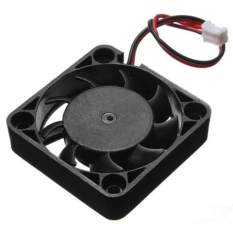 10pcs 2Pin 2 Wire DC 12V 40x40x10mm Brushless PC Case Cooler Cooling Fan 40mm X 10mm 4cm 7 Blades Qme