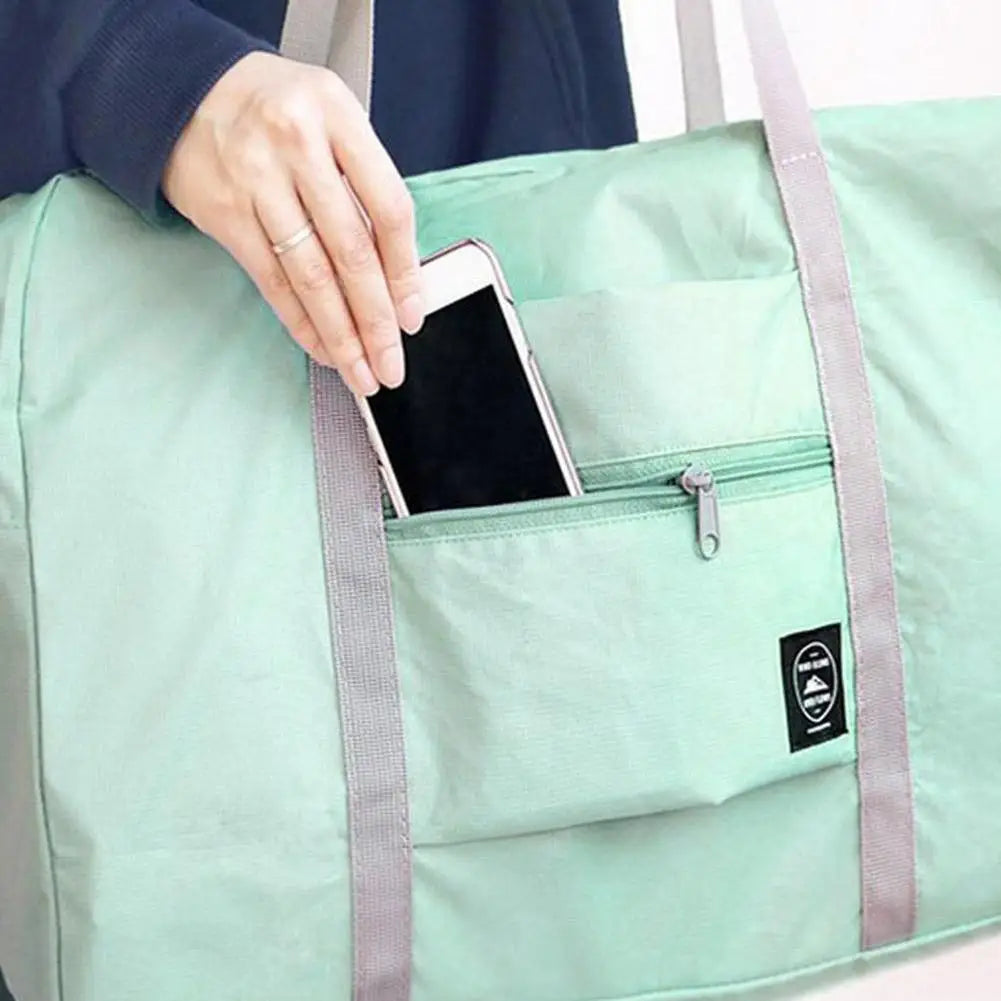 Travel Duffle Storage Bag Oxford Cloth Large Capacity Waterproof Qme