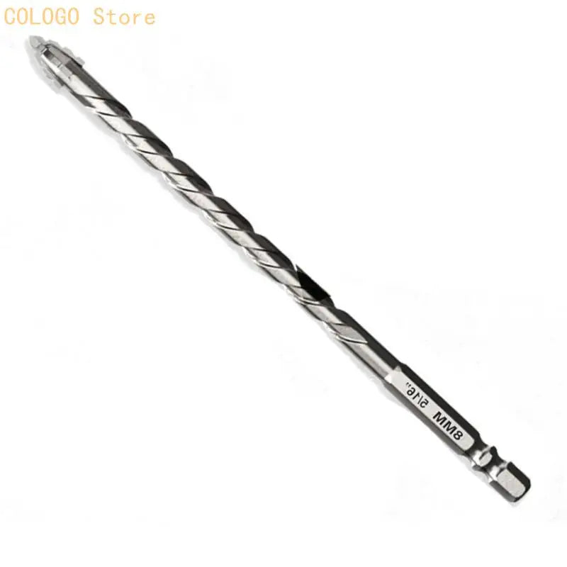4 5 6 8 10 Four Tooth Eccentric Drill Bit Serrated Multifunction Qme