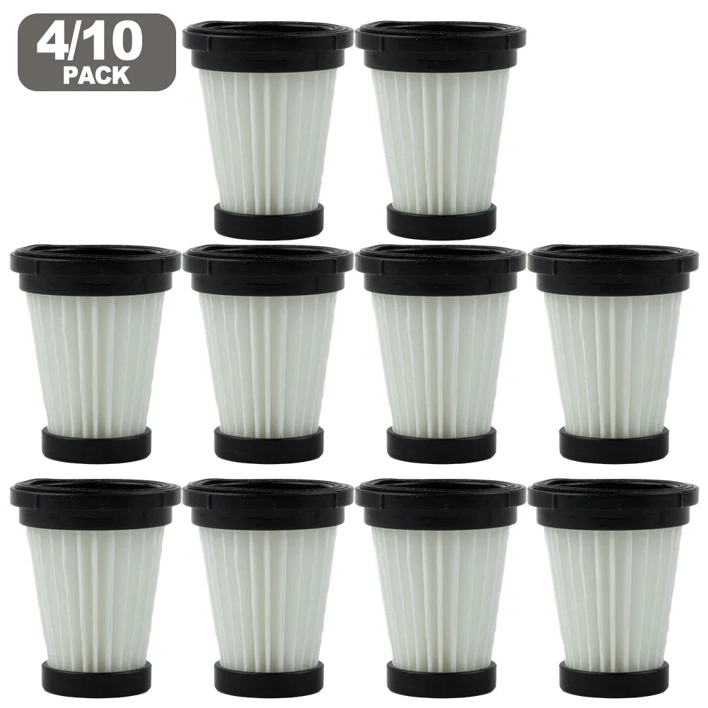 4/10pcs Filters Replacement Filters Compatible With For Moosoo K12 K12 Pro K13 Invictus One For Foxnovo Cordless Vacuum Parts Qme
