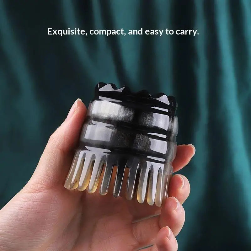 Wide Tooth Comb Scalp Cleansing Relaxing Head Massage Qme