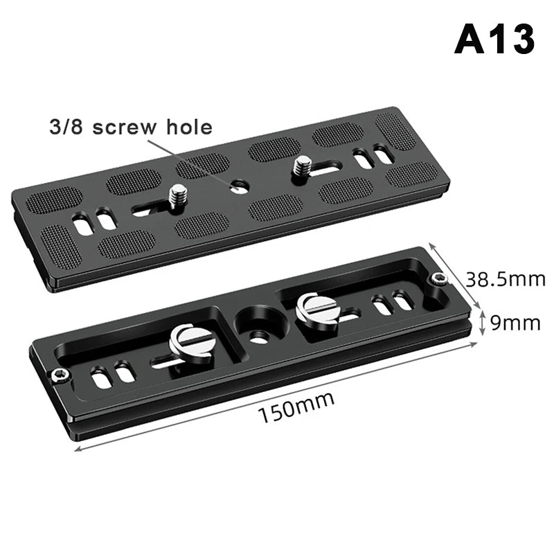1 4 Screw Tripod Quick Release Adapter Aluminum Alloy Designed Qme A13