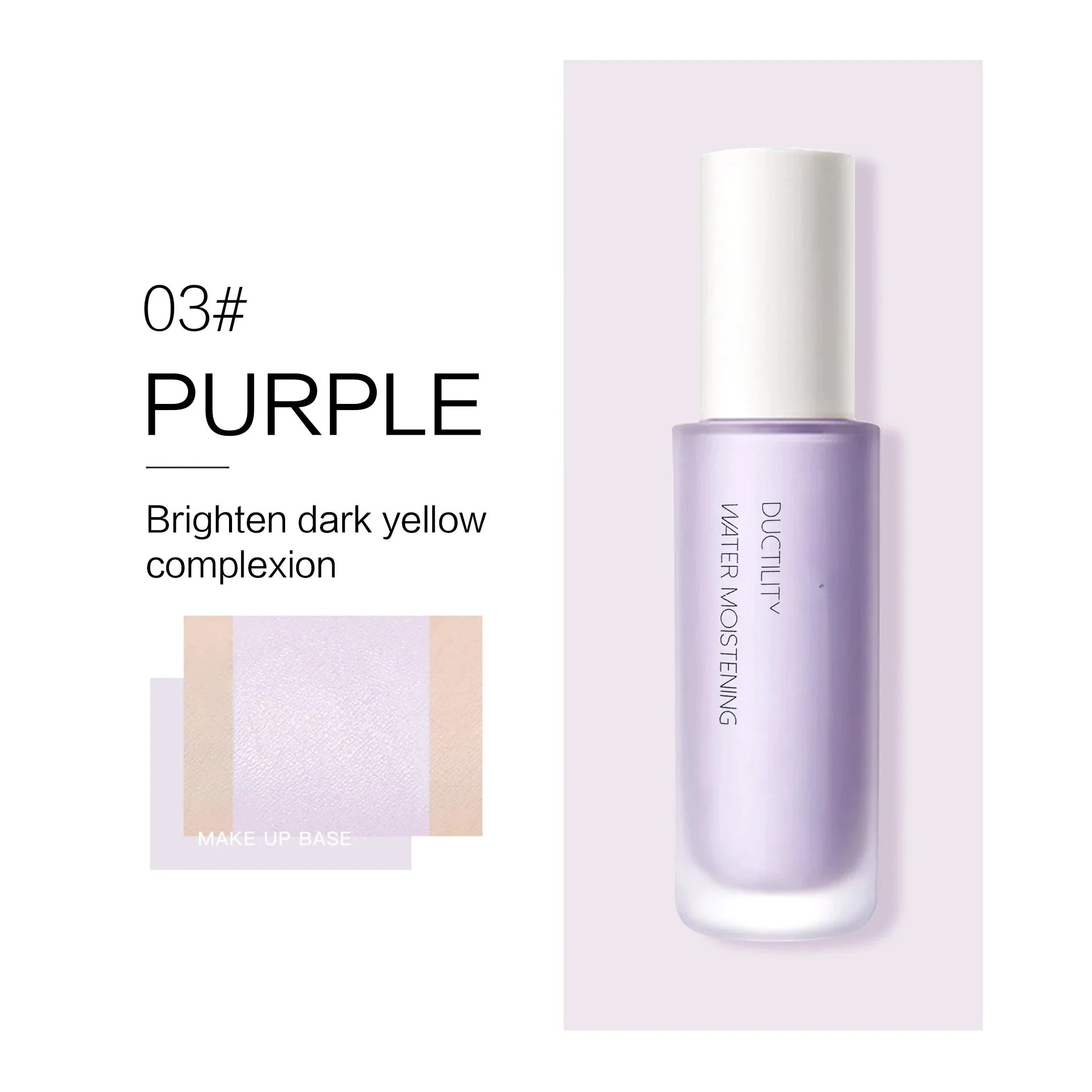 Makeup Primer Isolation Cream Moisturizing Modification Natural Even Qme 03