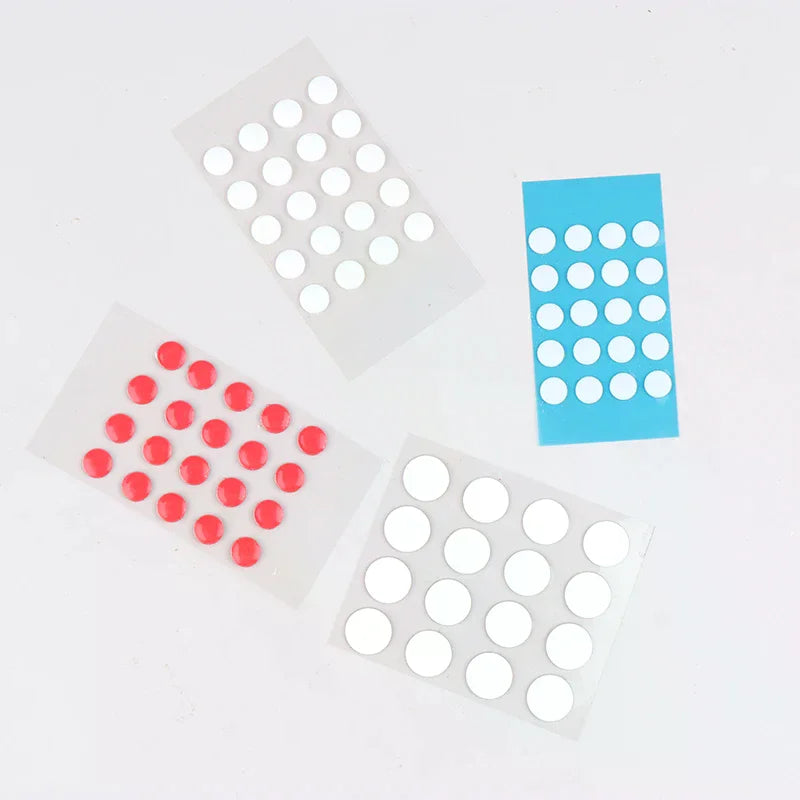 Small Round Dot PTFE Mouse Skates DIY Mice Glide Feet ICE Control Qme