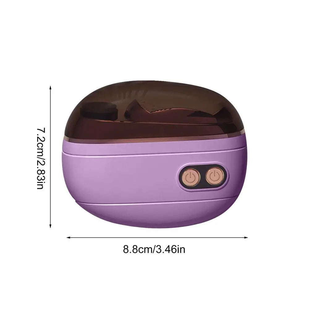 1 Pcs Electric Automatic Nail Clipper Manicure Nail Trimmer For Adult children 4 In1 Automatic Nail Clipper Qme Purple