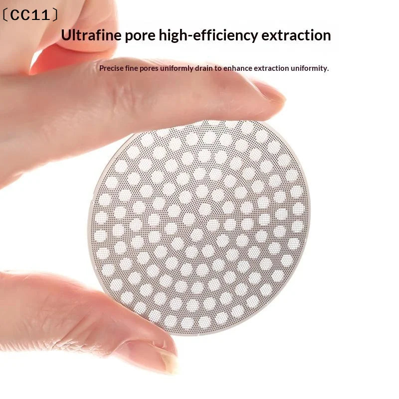 Stainless Steel Espresso Filter 51 53 3 Reusable Coffee Puck Screen Qme