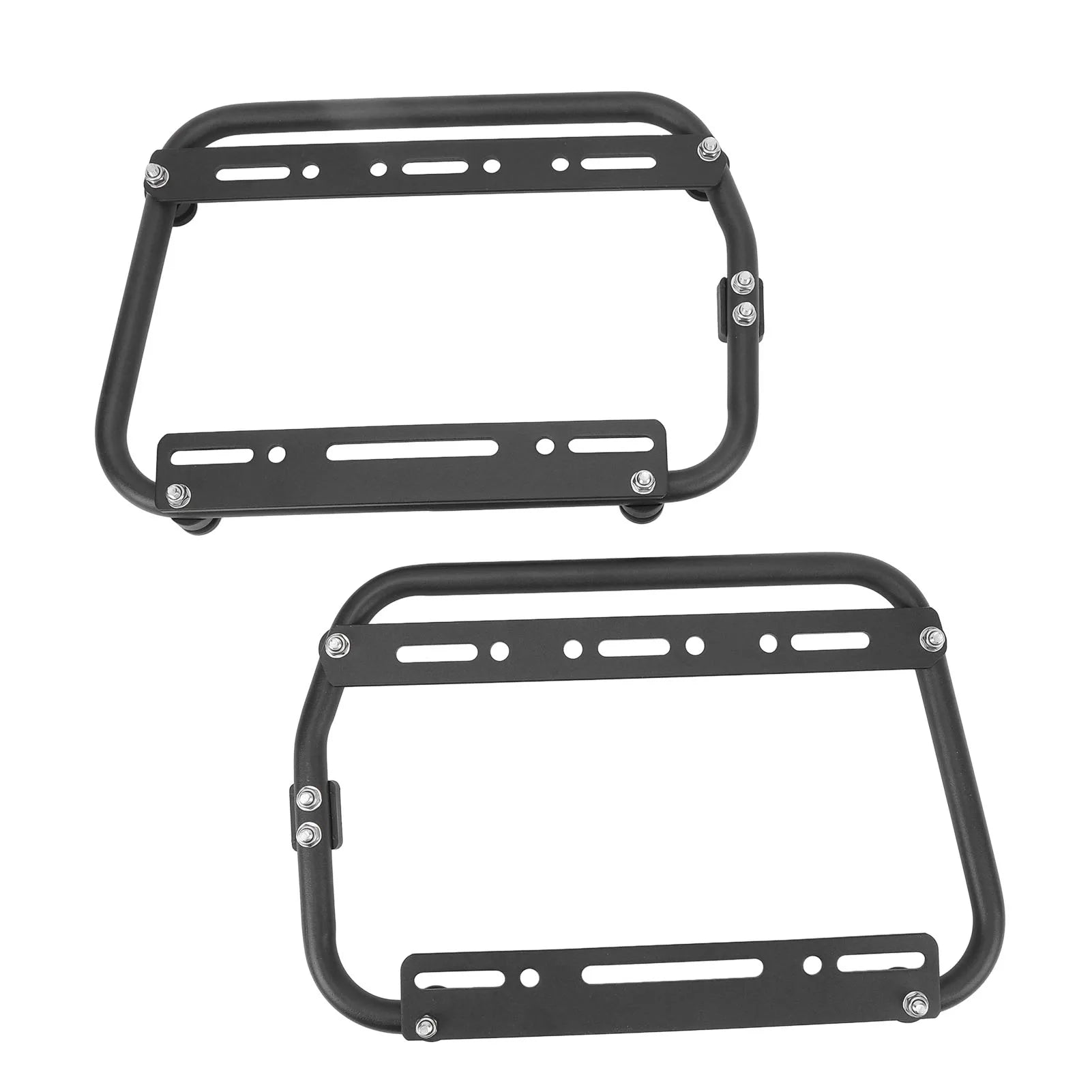Saddlebag Box Racks Wear Resistant High Load Capacity Motorcycle Side Support Racks Easy To Install for Motorbike Qme