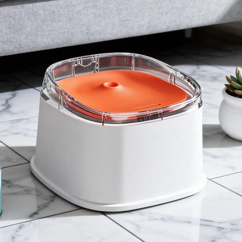 Cat Fountains Quiet Automatic Easy Feeder Pad Water Home House Indoor Qme