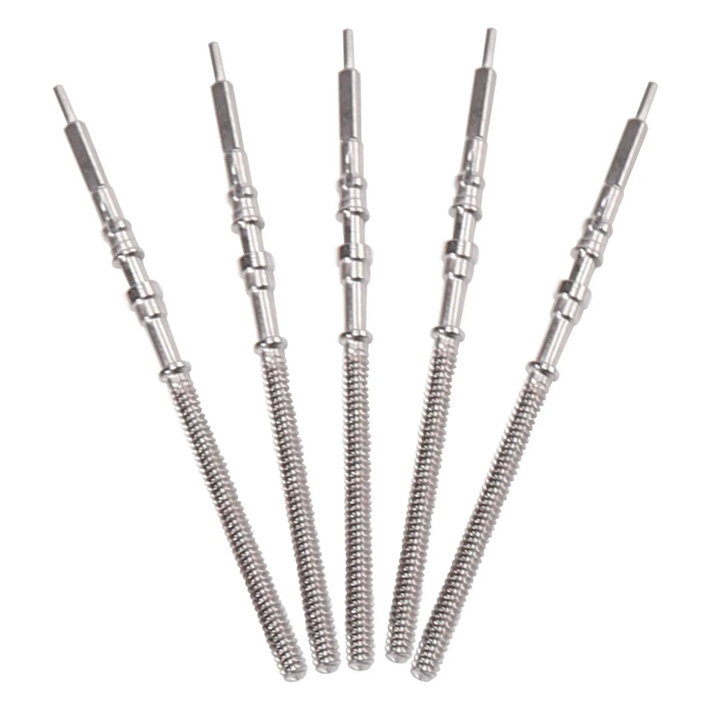 10Pcs 5Pcs Movement Watch Steel Stem Crown Kit Watch Of Parts NH35 NH36 NH38 NH39 Movement Watch Stem Spare Parts Qme 5pcs