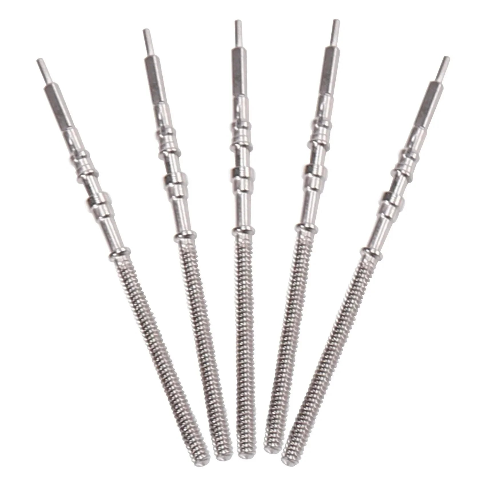10Pcs 5Pcs Movement Watch Steel Stem Crown Kit Watch Of Parts NH35 NH36 NH38 NH39 Movement Watch Stem Spare Parts Qme 5pcs
