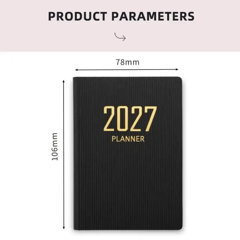 Mini Weekly Note Planner Pocket Agenda Book Calendar Students Home Qme