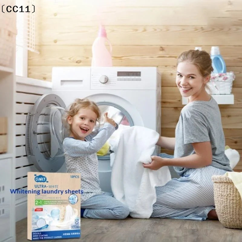 Laundry Tablets Paper Anti-staining Clothes Sheets Anti-string Mixing Qme
