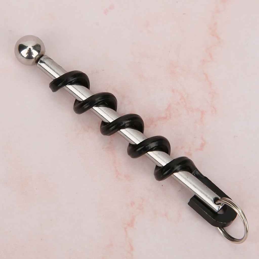 2PCS Portable Stainless Steel Wine Bottle Opener Beer Corkscrew Black Bar Tool Kitchen Accessories Party Supplies Qme