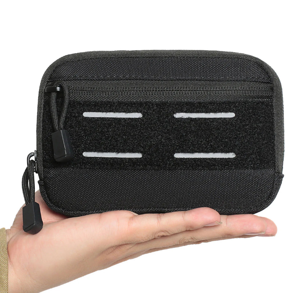 Outdoor EDC Tool Bag Large Capacity Practical Small Waist Pack Wear Resist EDC Mobile Wallet Outdoor Sports Hunting Accessory Qme