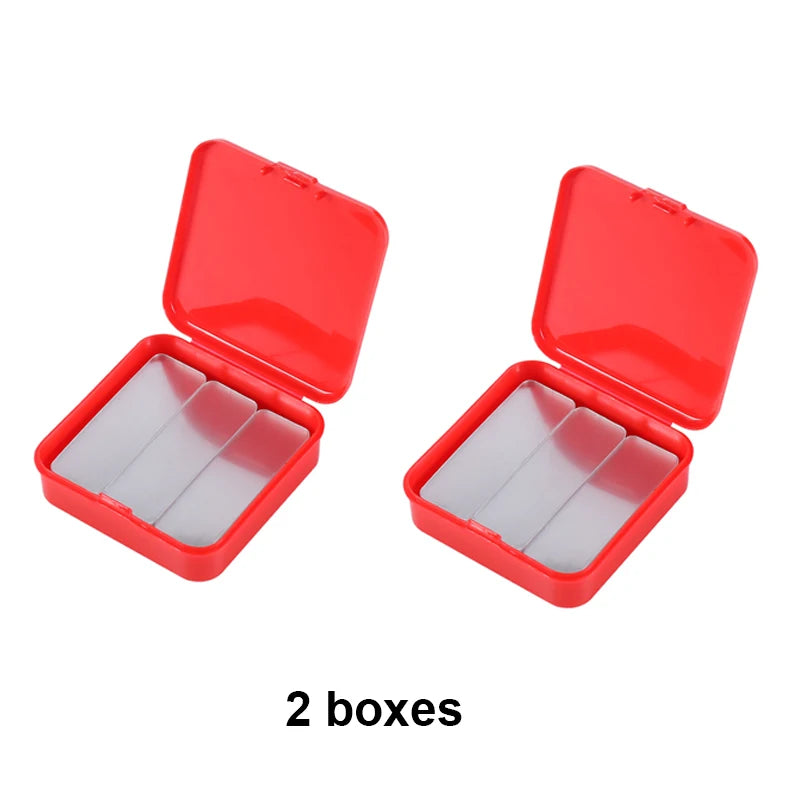 TFAAI 60Pcs/Box Ultra-strong Double-sided Adhesive Tape Transparent Non-marking Washable Mounting Sticky Double Faced Tapes Qme 120pcs With Box