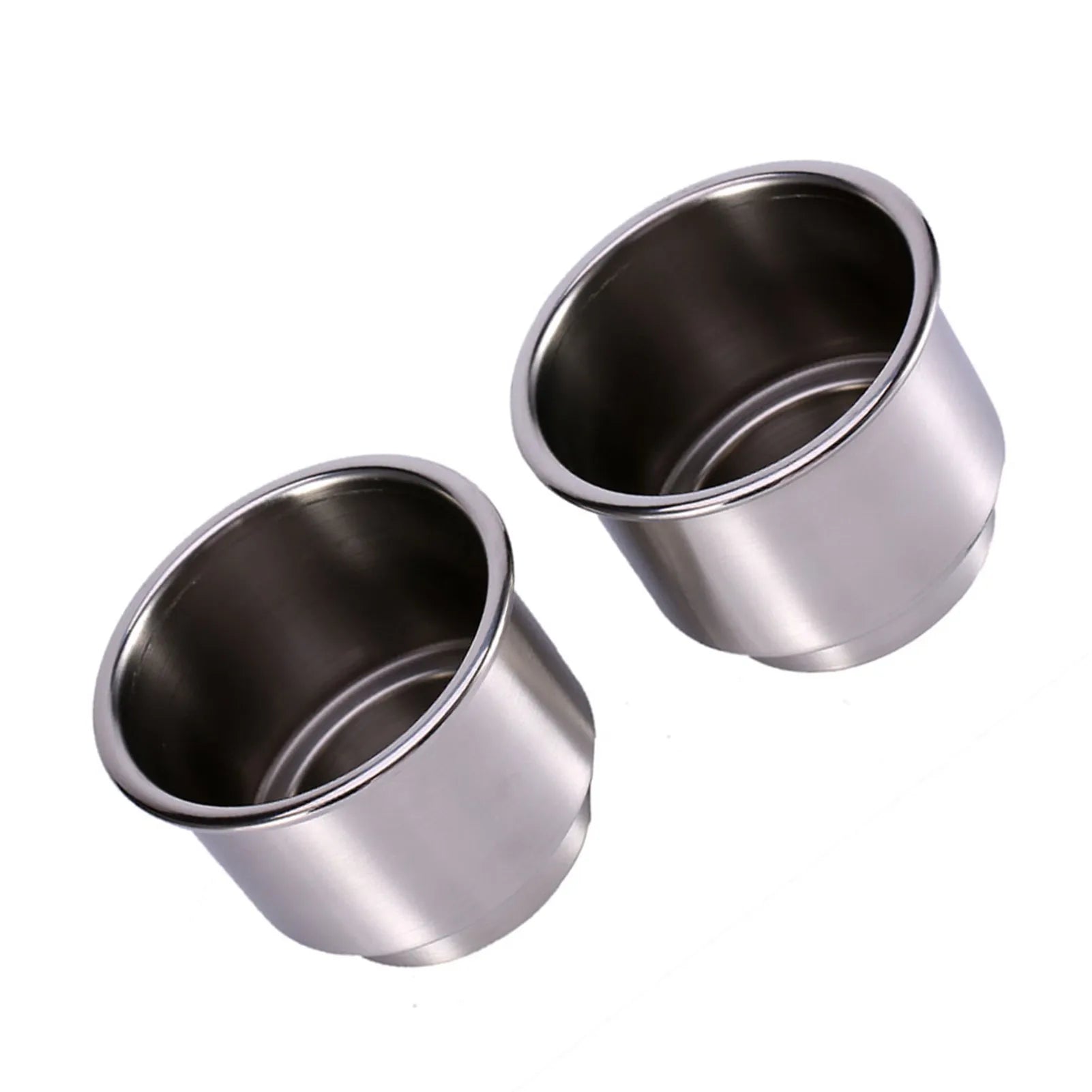 Drink Holder Stainless Steel Cup Drink Bottle Holder for Marine Boat RV Opening Beverage Holder Mount Cup Holder Qme