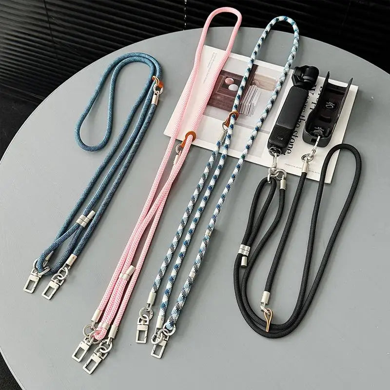 Adjustable Crossbody Lanyard Pocket 3 Neck Strap Anti-loss Shoulder Qme