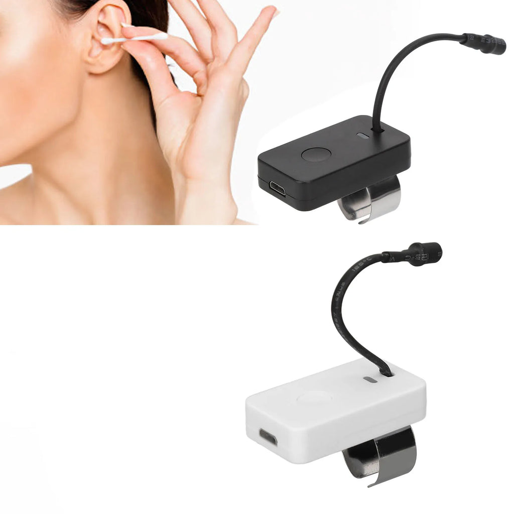 Ear Pick Light LED Ear Pick Lamp Multifunction 3 Speeds USB Rechargeable Ear Pick Thumb Lamp for Ear Cleaning LED Ear Pick Lamp Qme