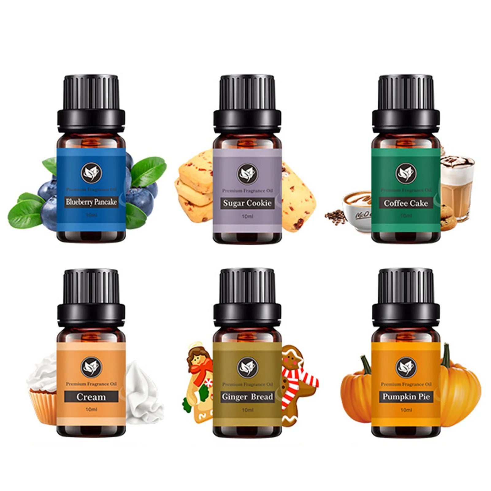 Bakery Essential Oils Premium Fragrance Oil Blueberry Pancake Sugar Qme