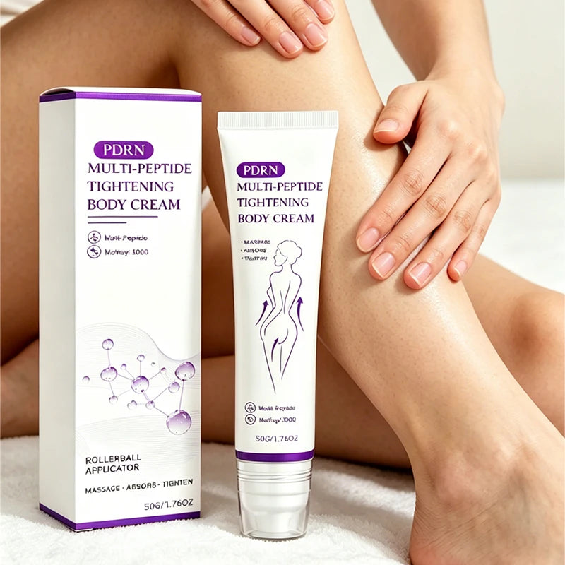 Rolling Facial Care Cream Pdrn Body Lotion Built-in Massager Qme
