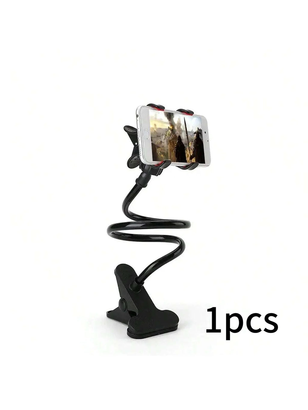 Multifunctional Lazy Stand Household Rotating Phone Universal Support Qme black