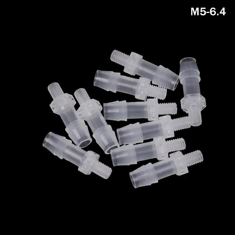 Joint Parts Air Valve Pipe Dispensing Glue Subpackaging Connector Hose Joint Adapter PP Plastic Qme A6