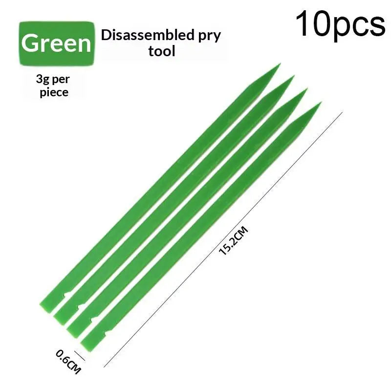 Anti-Static Plastic Spudger Opener Pry Opening Tools Kit For Phone/Pad Tablets Laptop PC Disassembly Repair Qme 20pcs Green