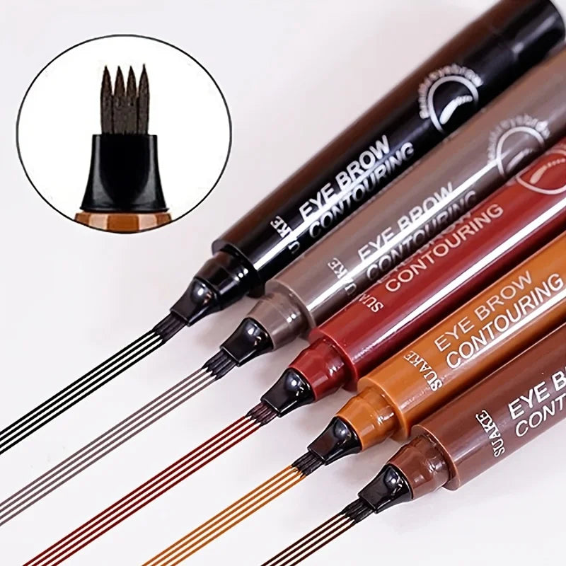 5 Colors Optional Eyebrow Pencil Long-lasting Natural Women's Makeup Qme