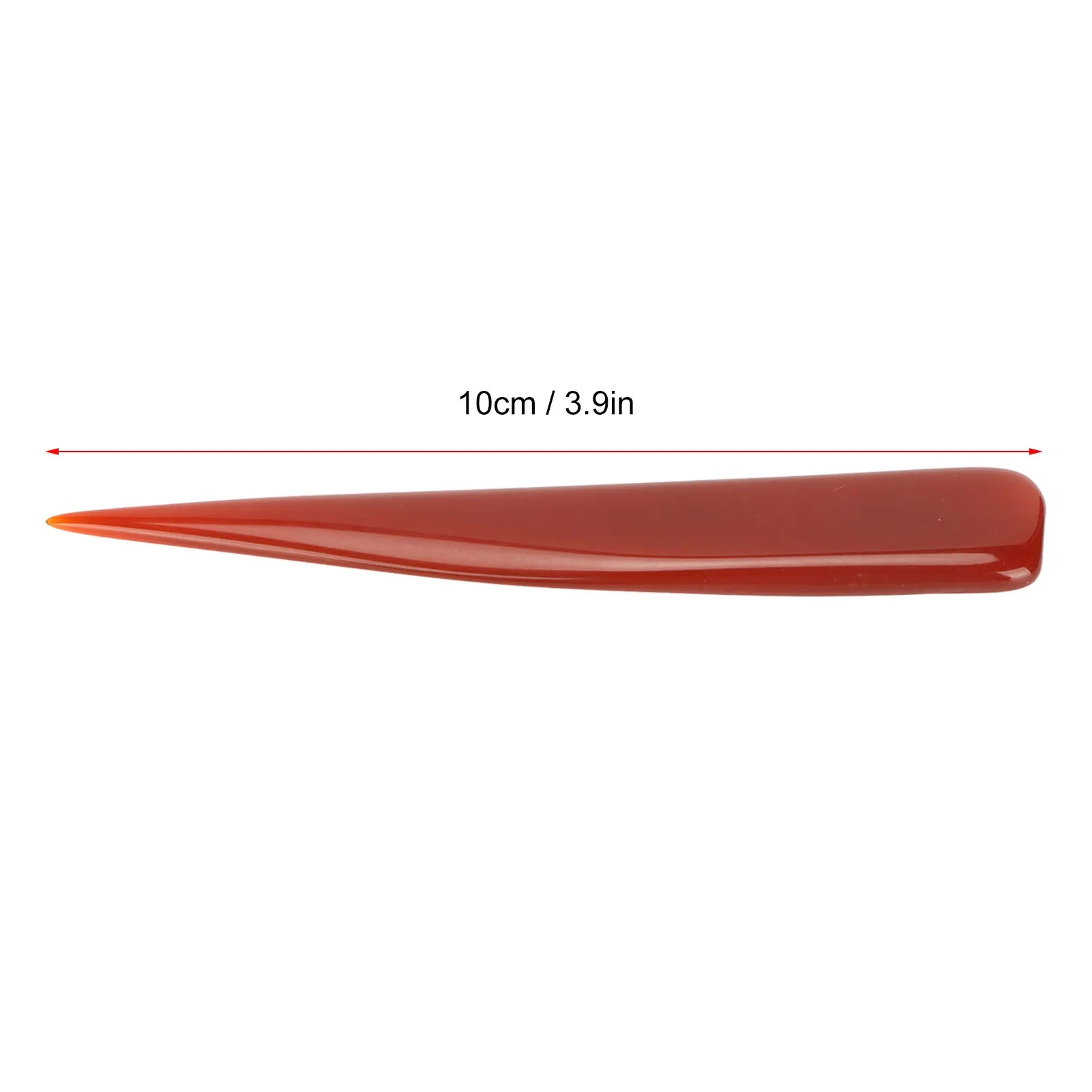 Agate Burnisher Knife Jewelry Polishing Burnishing Tool for Gold Silver and Copper 10cm Length Agate Polishing Knife Qme