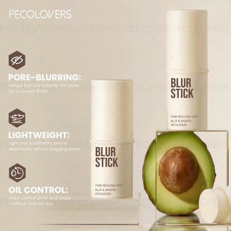 Invisible Pore Base Stick Prep Facial Blemishes Long-lasting Natural Qme