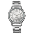 Inlaid rhinestone heart-shaped dial quartz watch, women's strap watch, exquisite dial, clothing accessories Qme style 1