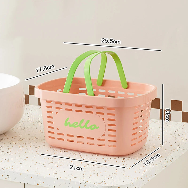 Plastic Mesh Drain Basket Bathing Personal Hygiene Items Dopamine Qme A