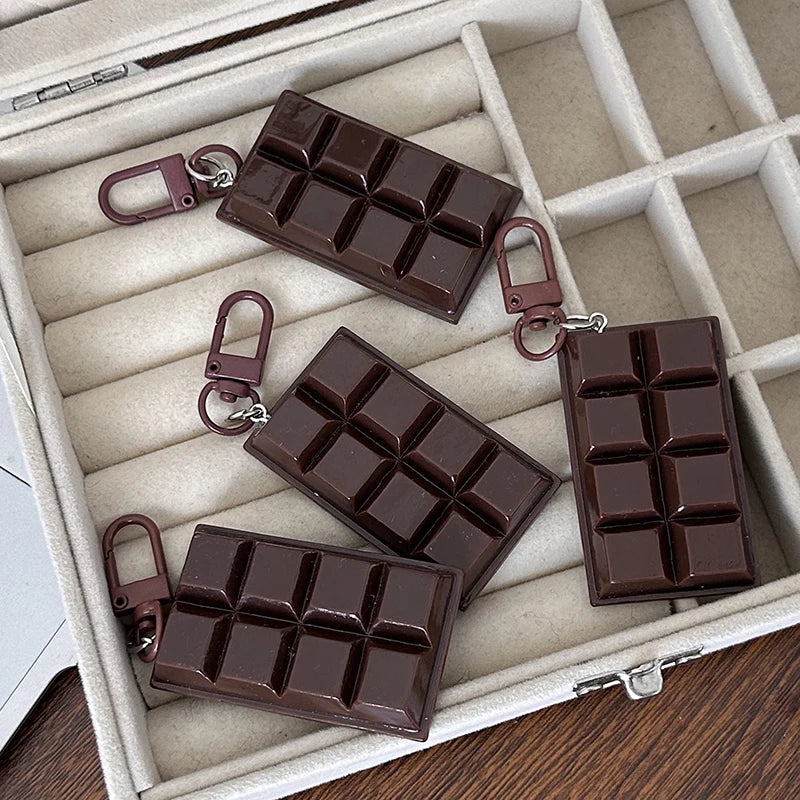 Bag Phone Pendant Modern Simplicity Simulated Cute Food Chocolate Qme