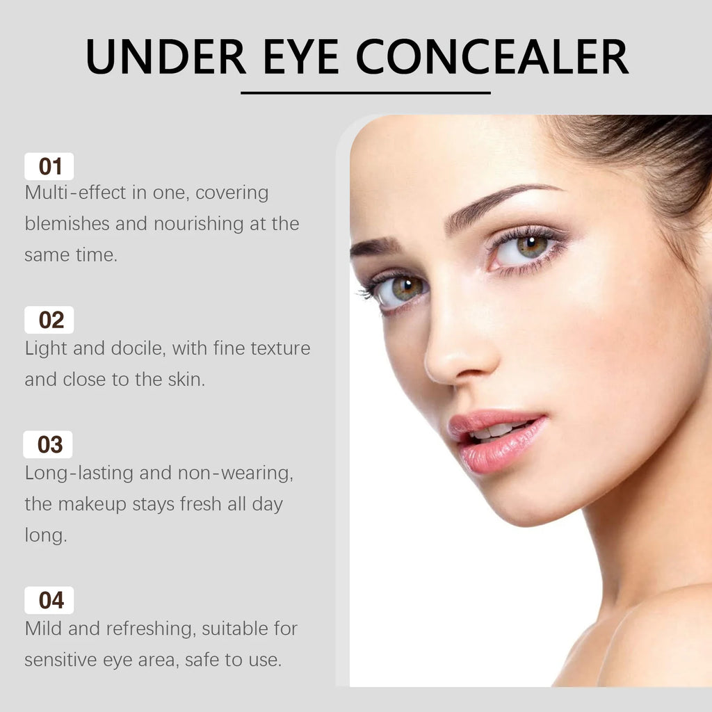 Eye Concealer Series Eye Blemishes Moisturizing Without Removing Makeup Light And Natural Fit Brighting Repair Concealer Makeup Qme