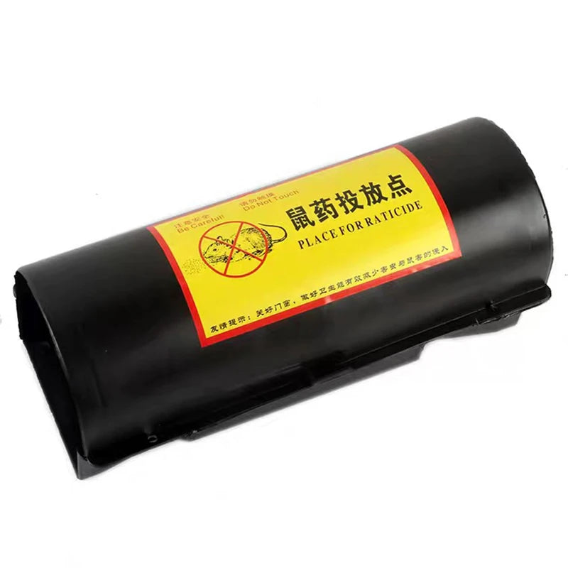 ^Poison Bait Box High Temperature Resistance 23×9×8CM Rat Box Mice Control Catcher Bait Box Garden Supplies Qme
