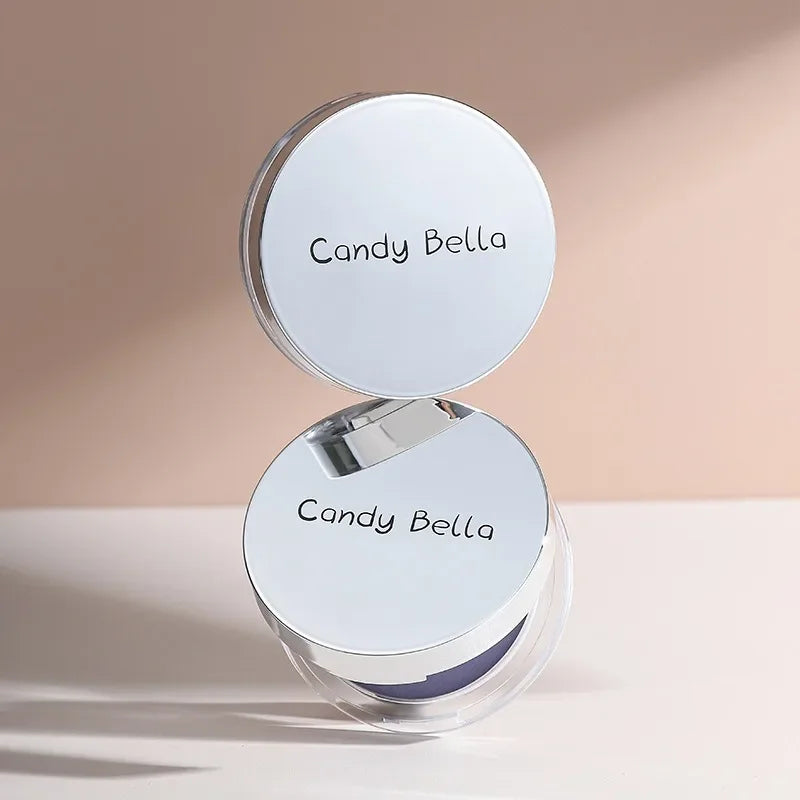 Lavender Makeup Powder Oil Control Setting Powder for Smooth and Even Complexion Matte Effect Soft Finishing Powder Cosmetics Qme