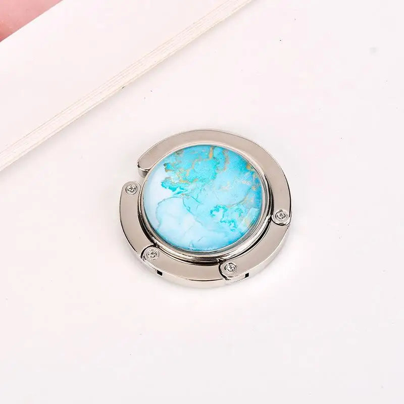 Fashion Foldable Handbag Hook Portable Purse Hook For Women Durable Creative Desk Hanging Rack Girls Gift Qme A4