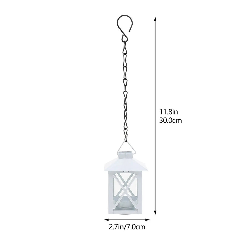 European Style Retro Iron Wall Hanging Candleholder Decorative Art Candlestick for Kitchen Living Room Birthday Wedding Gifts Qme